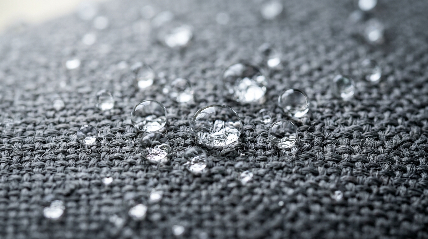 Waterproof TPU membrane spill test